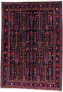 Sandjan Tappeto orientale 230x160 (Pakistan) Annodato A Mano