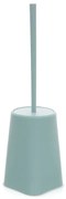 Porta scopino bagno da appoggio acquamarina in abs Tender