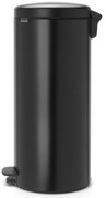Bidone in acciaio nero opaco 30 l NewIcon - Brabantia
