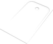 Piatto doccia SENSEA in carbonato di calcio Easy V2 bianco L 80 x L 140 x H 2.8 cm opaco