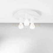 Plafoniera strike bianca 3xe27 30x30x86cm i-strike-pl3-bco