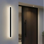 Lampada da parete LED da esterno MIRANA S LED/25W/230V 4000K IP44 120 cm nera