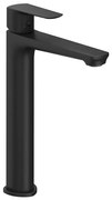 Ravak X070478 - Miscelatore per lavabo LIFE 28 cm nero