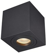 Zuma Line ACGU10-161 - Faretto QUARDIP SL 1xGU10/50W/230V nero