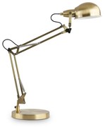 Lampada Da Tavolo Contemporanea Johnny Metallo Ottone 1 Luce E14 25W Ip20