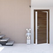 Porta rototraslante MONET INSERTO marrone L 70 x H 210 cm reversibile