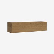 Pensile TV Ribalta con foro passacavi Isoka 173 cm Quercia Natura