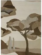 Arte Carta da parati panoramica Under The Sycamore Tree - Winter Landscape