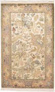 Cashmere Silk Tappeto orientale 80 x 130 (Indian) Annodato A Mano