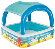 Piscina per bambini con tetto 140 x 140 x 114 cm Bestway 52192