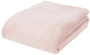 Coperta rosa chiaro in micropile 130x170 cm Raschel Velvet – Catherine Lansfield