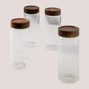 Set di 8 barattoli di vetro (Ø8,2 cm) Seyne - SKLUM