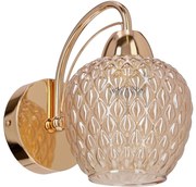 Applique TOBIAS 1xE27/40W/230V Oro rosa