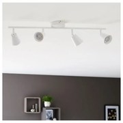 Faretto decorativo con fonte luminosa LED Chapo bianco,  in ferro, 4xINSPIRE