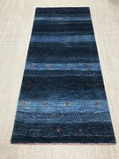 Gashguli Tappeto 180 x 80 Blu (Iran) Annodato A Mano