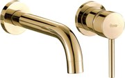 Rubinetto da incasso Rea Lungo Gold + BOX