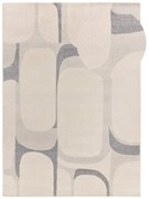 Tappeto grigio chiaro/color crema 133x190 cm Porto – Universal