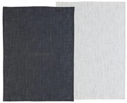 Set di strofinacci in cotone 2 pz 50x70 cm Line – Södahl