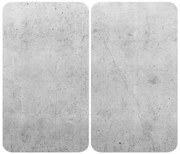 WENKO 53906100 - Copri piano cottura 30x52 cm grigio/trasparente