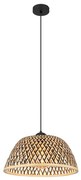 Globo 15767H1 - Lampadario a sospensione con filo COLLY 1xE27/15W/230V bambù