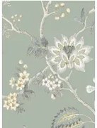 Lewis & Wood Carta da parati Indienne - Green Glaze