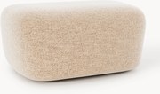 Pouf grande in bouclé Wolke