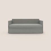 Brenta Divano duplex con doppio letto in tessuto simil cotone impermeabile T13 grigio