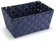 Cestino Versa Blu scuro Grande Tessile 20 x 15 x 30 cm