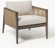 Poltrona da giardino in legno di acacia Travis