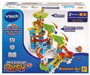 Set di Biglie Vtech Marble Rush Marble Run - Beginner Set Circuito + 4 Anni Pista con Rampe 47 Pezzi