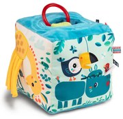 Lilliputiens - Cubo tessile per le attività della giungla