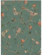 Eijffinger Carta da parati Good Nightingale - Petrol