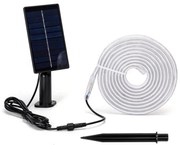 Aigostar - Striscia solare LED RGB dimmerabile LED/1,6W/3,2V 5 m IP65 + telecomando