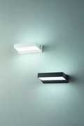 Applique a led per esterno nic bianco ap.nic-b.co a doppia emissione