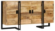 Credenza in legno massello di mango 150x40x80 cm