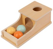 Scatola Montessori lunga con pallina
