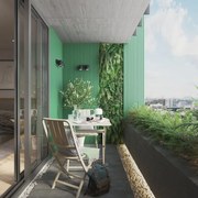 Set tavolo e sedie Idaho NATERIAL in alluminio beige per 2 persone