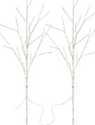 Decorazione natalizia a LED per esterni 100xLED/3xAA bianco caldo IP44