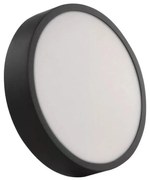 Plafoniera LED LED/21W/230V 3000/3500/4000K d. 22,5 cm nero