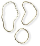 Ferm Living - Pond Trivets Set of 3 Brass ferm LIVING