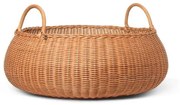 ferm LIVING - Braided Cestino Basso Natural ferm LIVING