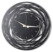 Orologio da parete 70 cm 1xAA nero/oro