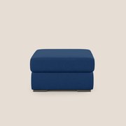 Sun pouf apribile contenitore in microfibra smacchiabile T11 blu X