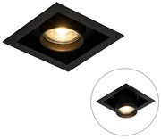 Faretto da incasso moderno nero 1 luce orientabile - ROOF