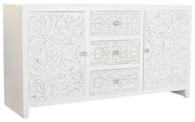 Credenza DKD Home Decor Bianco Legno di mango 142 x 41 x 77 cm