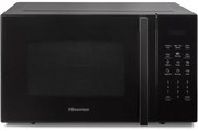 Hisense - Forno Microonde Elettronico, Capacità 23 l, Potenza 800 w, Grill Potenza 1000 w, Display Led con Comandi Touch, Nero