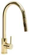 REA-B0669 - Miscelatore per lavello con doccetta estraibile FRESH 39,5 cm oro