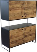 PINUS BLACK - credenza in legno massiccio