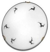 Kolarz 731.11.4.133 - Plafoniera NONNA 1xE27/60W/230V pr.30 cm cervo grigio