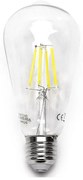 Lampadina LED FILAMENT ST64 E27/6W/230V 6500K - Aigostar